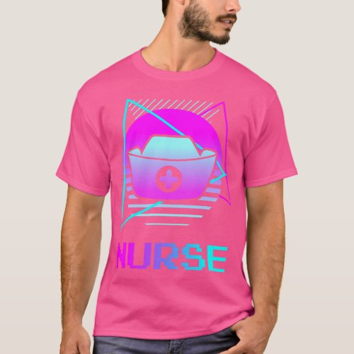 Retro Nurse Medical Nursing T_Shirt