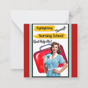 Retro Nurse Pinup_ Nursing Notes