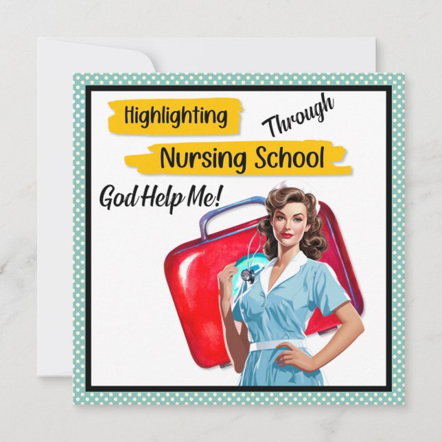 Retro Nurse Pinup_ Nursing Notes (Front)