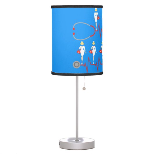 Retro Nurse Table Lamp (Left)