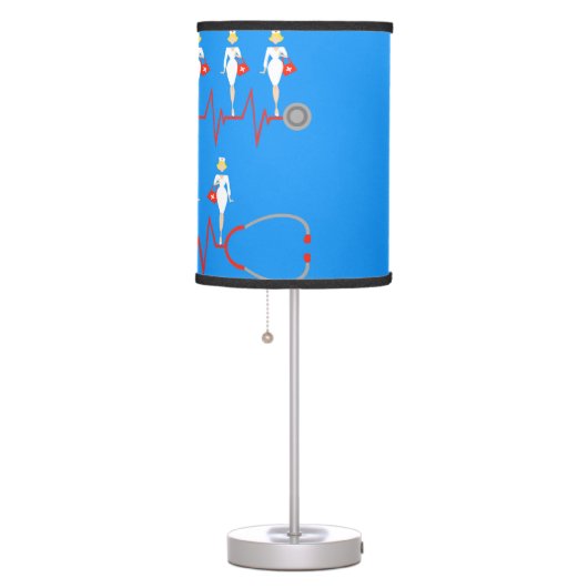 Retro Nurse Table Lamp (Right)