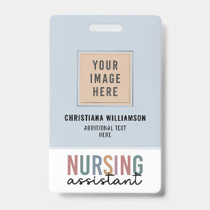 Retro Nursing Assistant CNA Nursing Aide Badge