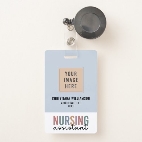 Retro Nursing Assistant CNA Nursing Aide Badge