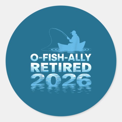 Retro O-fish-ally Retired 2026 Fisherman Fishing R