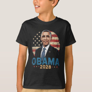 Retro Obama Vintage President 2028 Obama T-Shirt
