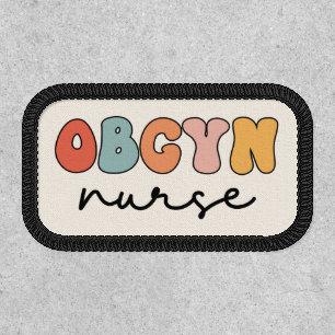 Retro OBGYN Nurse Patch