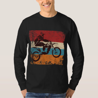 Retro Off Road Motorcycle Motocross Gift T-Shirt