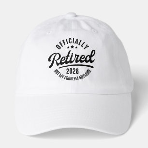 Retro Officially Retired 2026 Funny Retirement Hat