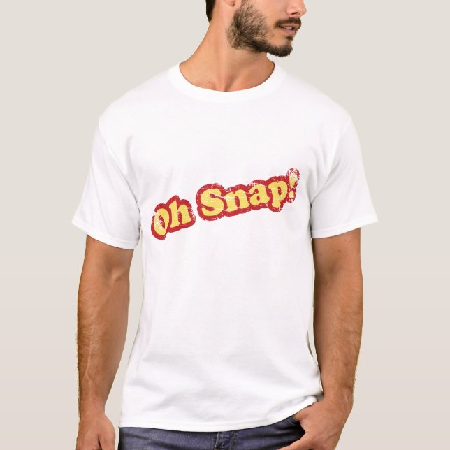 Retro Oh Snap T-Shirt (Front)