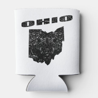 Retro Ohio Can Cooler