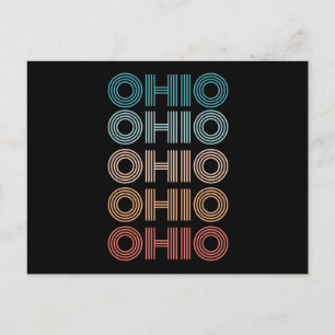 Retro Ohio Vintage American States Gifts Postcard