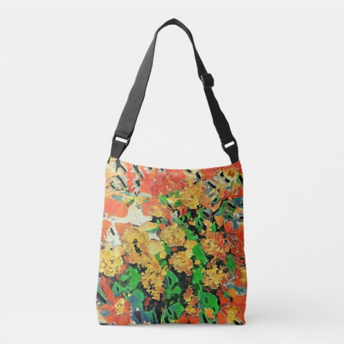 Retro Oil Painting Van Gogh Monet Crossbody Bag