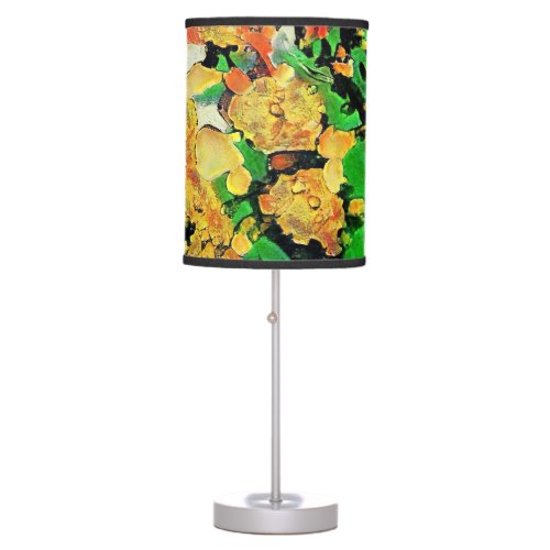 Retro Oil Painting Van Gogh Monet Table Lamp