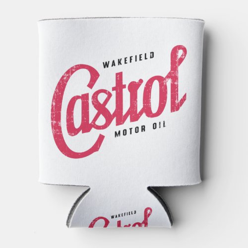 retro oil sign can cooler