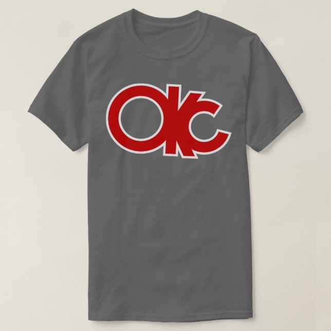 Retro Oklahoma City 89er Baseball T-Shirt (Design Front)