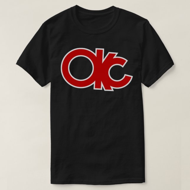 Retro Oklahoma City 89ers Baseball  1 T-Shirt (Design Front)