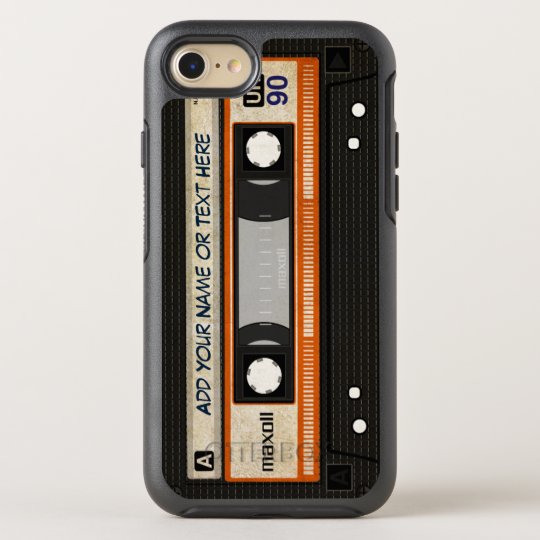 Retro Old Fashioned 80s Mixtape Audio Cassette Otterbox Iphone
