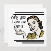 Retro Oma Tshirts and Gifts (Front/Back)