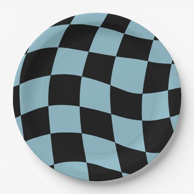 Retro  One Happy Dude 1st Birthday Party  Paper Plates (Front)
