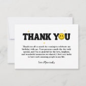 Retro One Happy Dude Smile Face Boy 1st Birthday (Front)