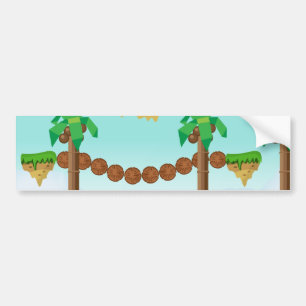 Retro or classic Platform game Bumper Sticker