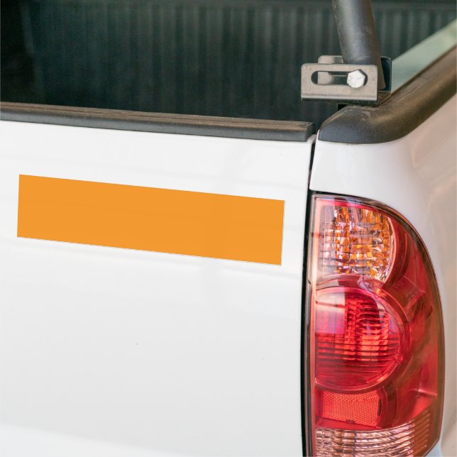 Retro Orange Background Texture for Graphic Design Bumper Sticker (On Truck)