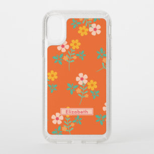 Retro Orange Daisy Bouquet Speck iPhone XR Case