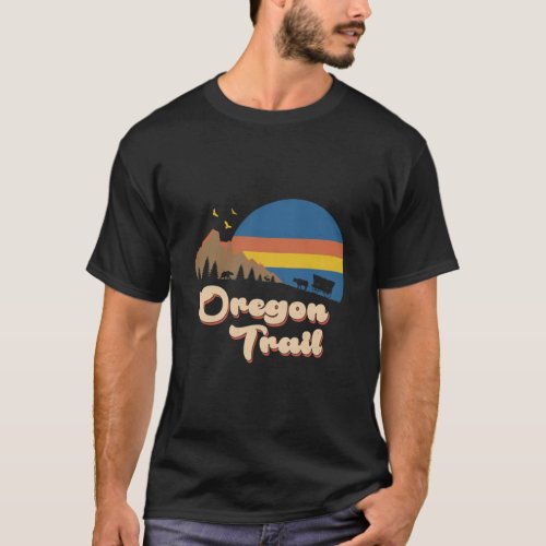 Retro Oregon Trail Classic T_Shirt