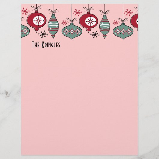 Retro Ornaments (Front)