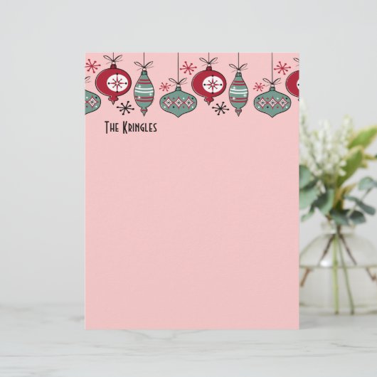 Retro Ornaments (Standing Front)