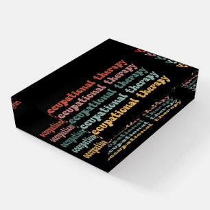 Retro OT Occupational Therapy OT School Student Paperweight