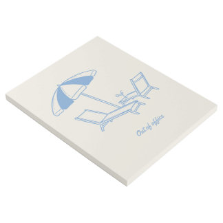 Retro "Out of Office" Vacation Desk & Wall Art