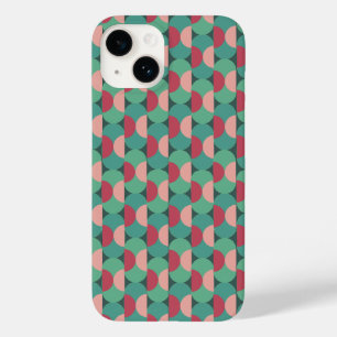 Retro Ovals and Semi-Circles Case-Mate iPhone 14 Case