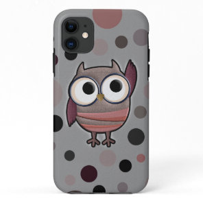 Retro Owl iPhone 11 Case