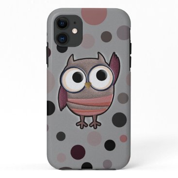 Retro Owl iPhone 11 Case