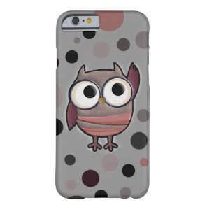Retro Owl Barely There iPhone 6 Case