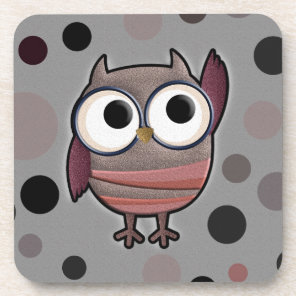 Retro Owl Coaster