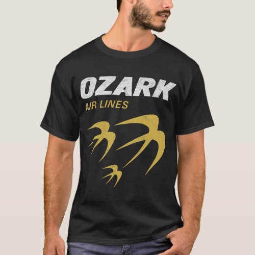 Retro Ozark Air Lines   T_Shirt