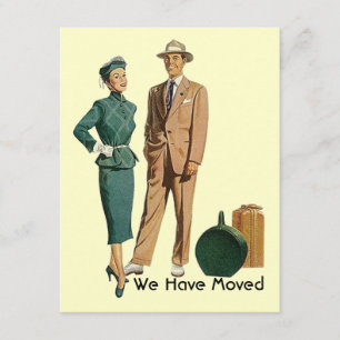 Retro packed up We have Moved Move Announcement