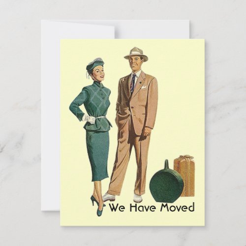 Retro packed up We have Moved Move Announcement