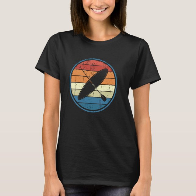 Retro Paddling QuoteLife Is All About Balance Padd T-Shirt (Front)