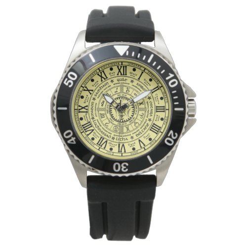 Retro Pagan Style Wheel of the Year Watch