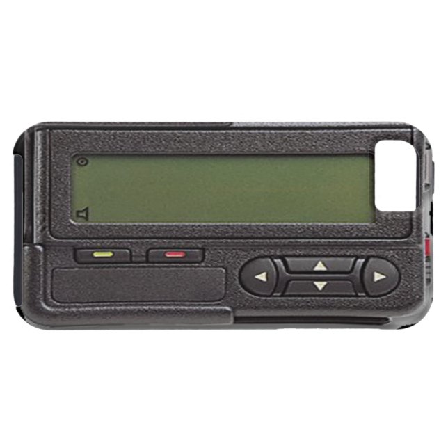 Retro Pager iPhone 5 Case (Back Horizontal)