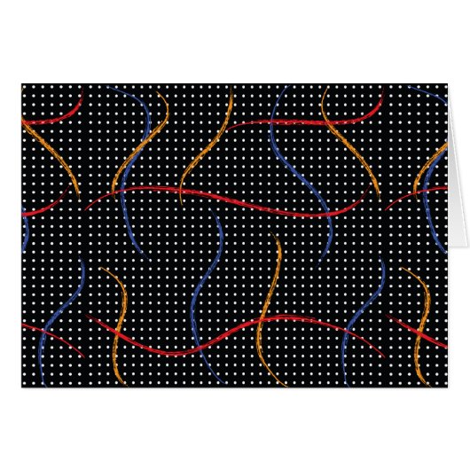 Retro Paint Splatter and Dots (Front Horizontal)