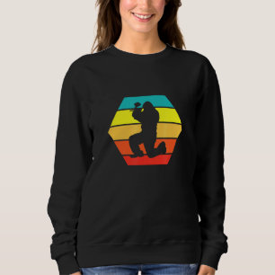 Retro Paintball Enthusiast Sport Paintball Sweatshirt