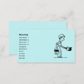 Retro Painter Business Card (Front/Back)