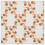 Retro Paisley Fabric