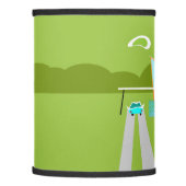 Retro Palm Springs House Lamp Shade (Left)