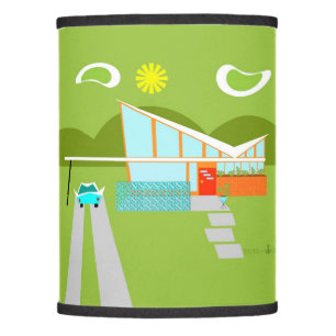Retro Palm Springs House Lamp Shade