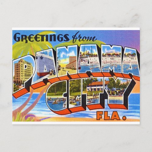 Retro Panama City Florida